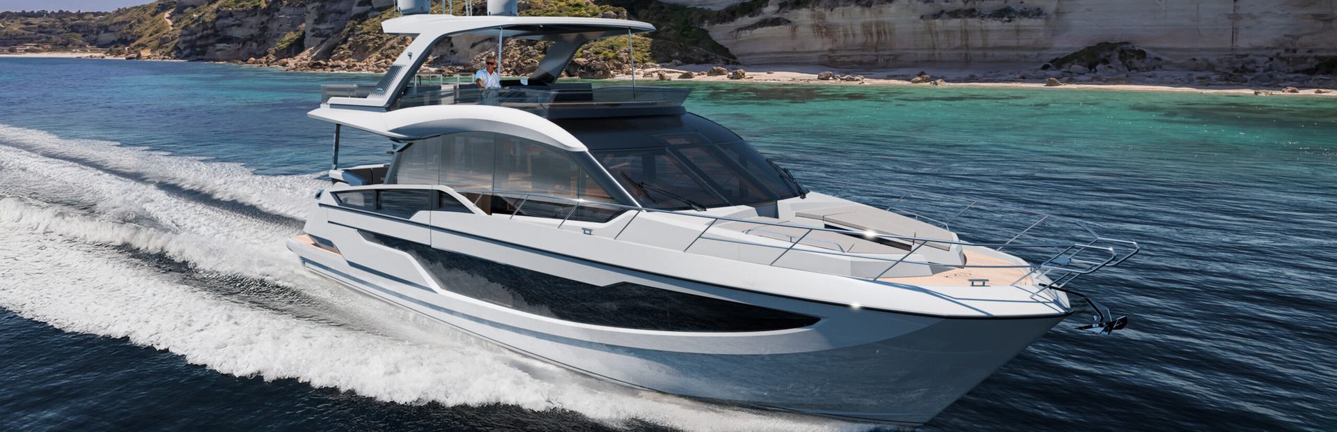 Galeon 640 Fly Boats, Example 1