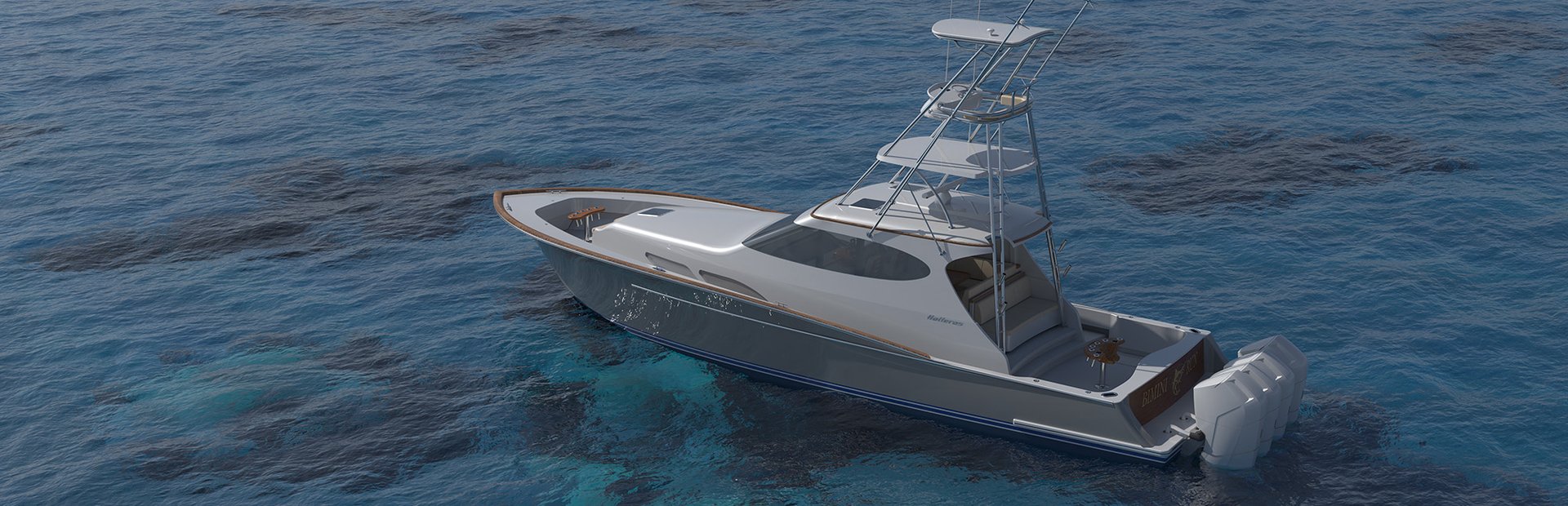 Hatteras 48 OB Boat, Example 1