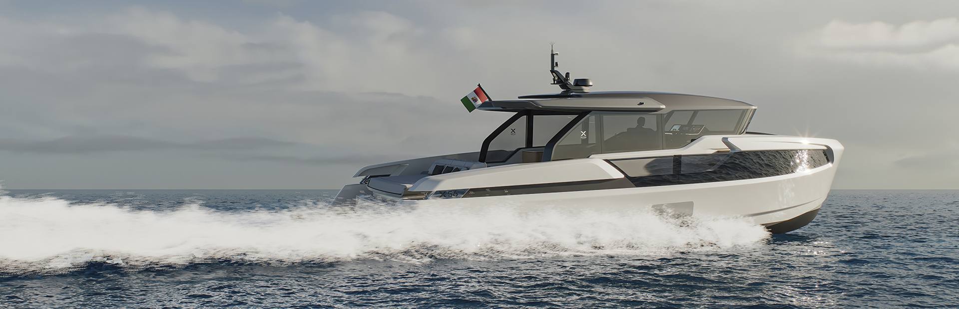 Extra X56 Fast Yacht, Example 1