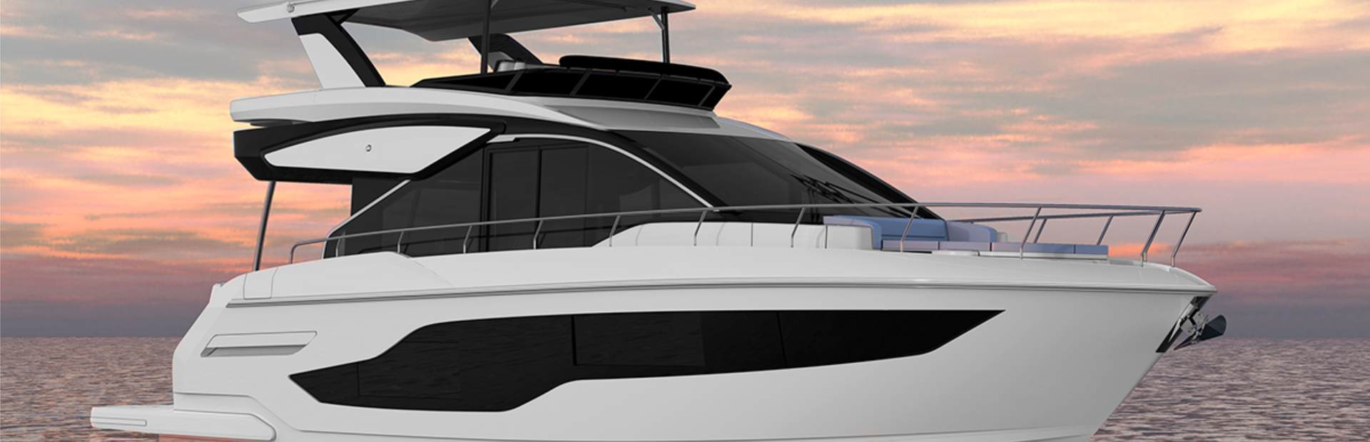 Cruisers 50 FLY Yacht, Example 1
