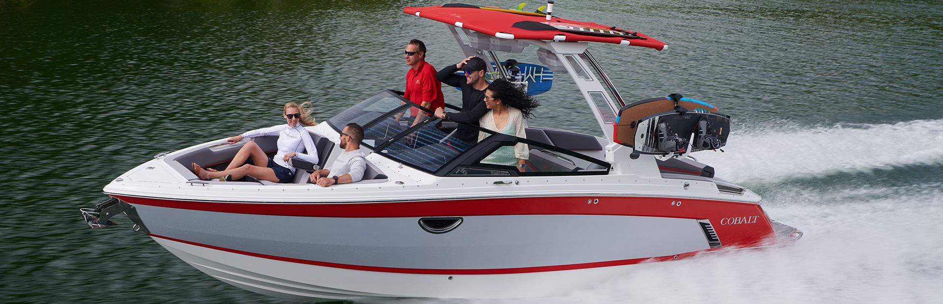 Cobalt Boats R6 Surf Boat, Example 1