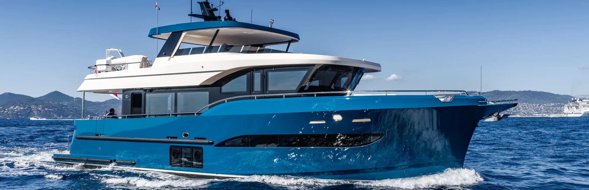 Steeler Ocean Explorer 67 Yacht, Example 1