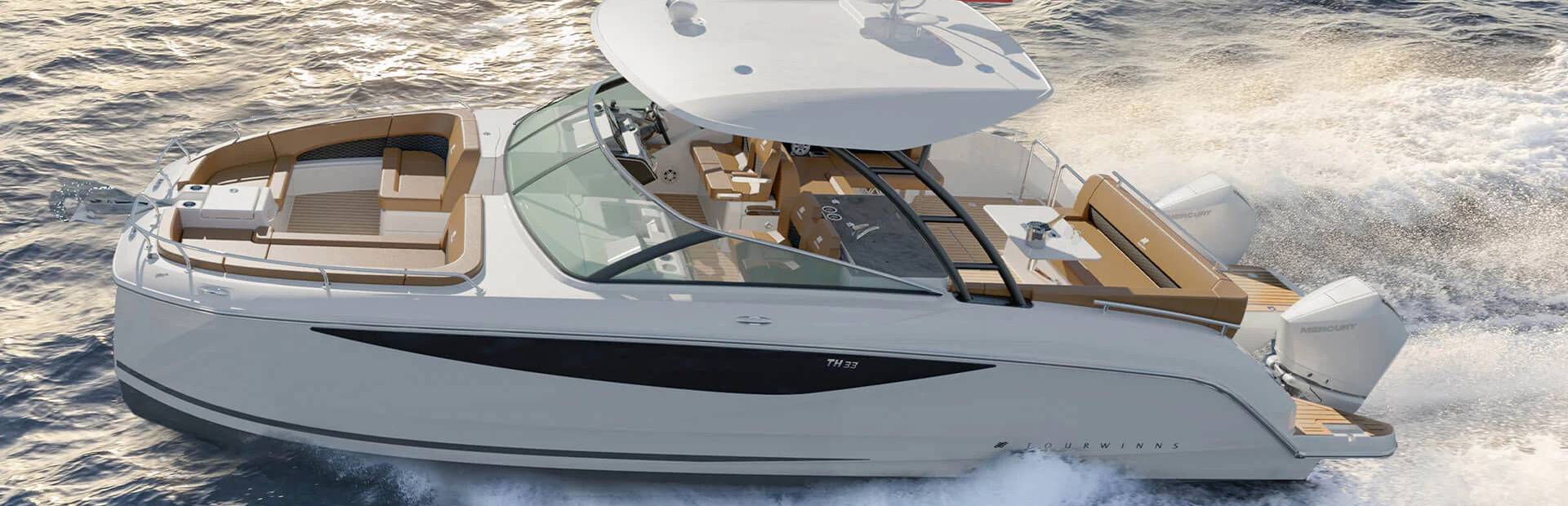 Four Winns TH33 Catamaran, Example 1