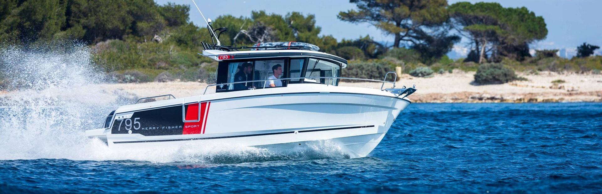 New &amp; Used Jeanneau Merry Fisher Sport Boats, Example 1