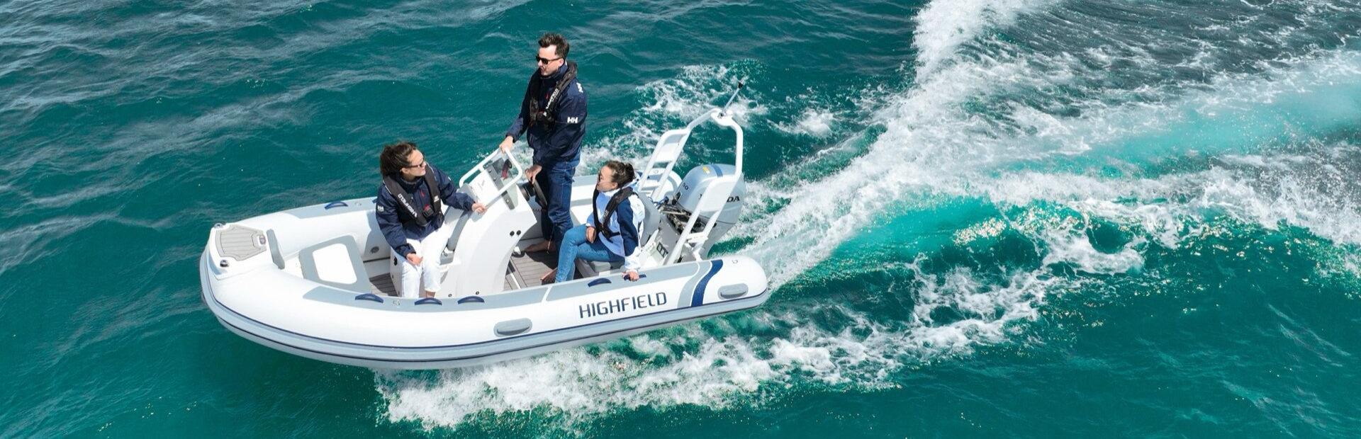 Highfield Boats Classic 400 Boat, Example 1