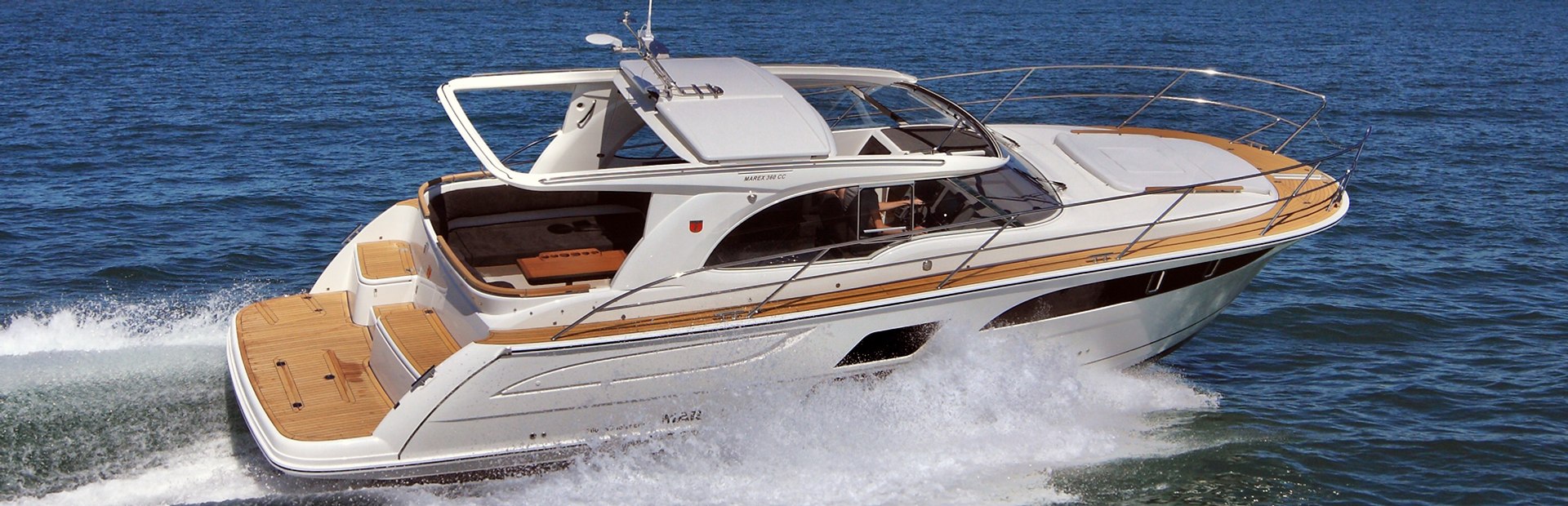 Marex 360 Cabriolet Cruiser Boat, Example 1