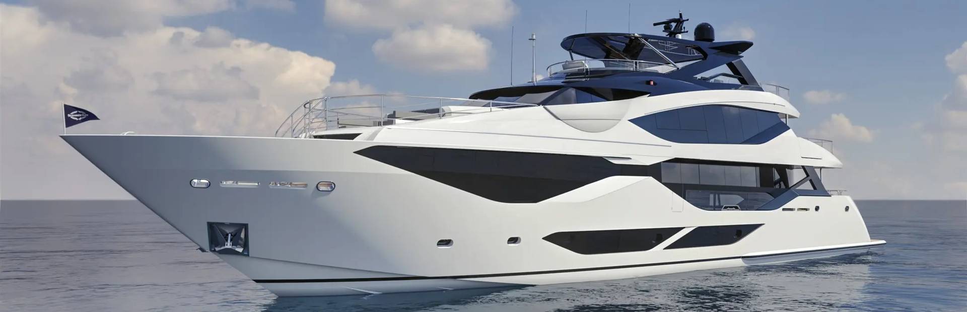 Sunseeker 134 Superyacht, Example 1