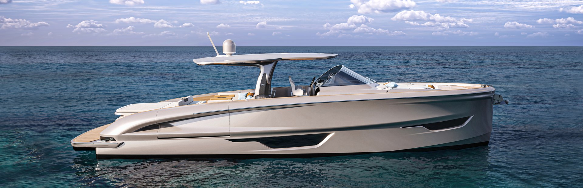 Solaris Power 52 Open Boat, Example 1