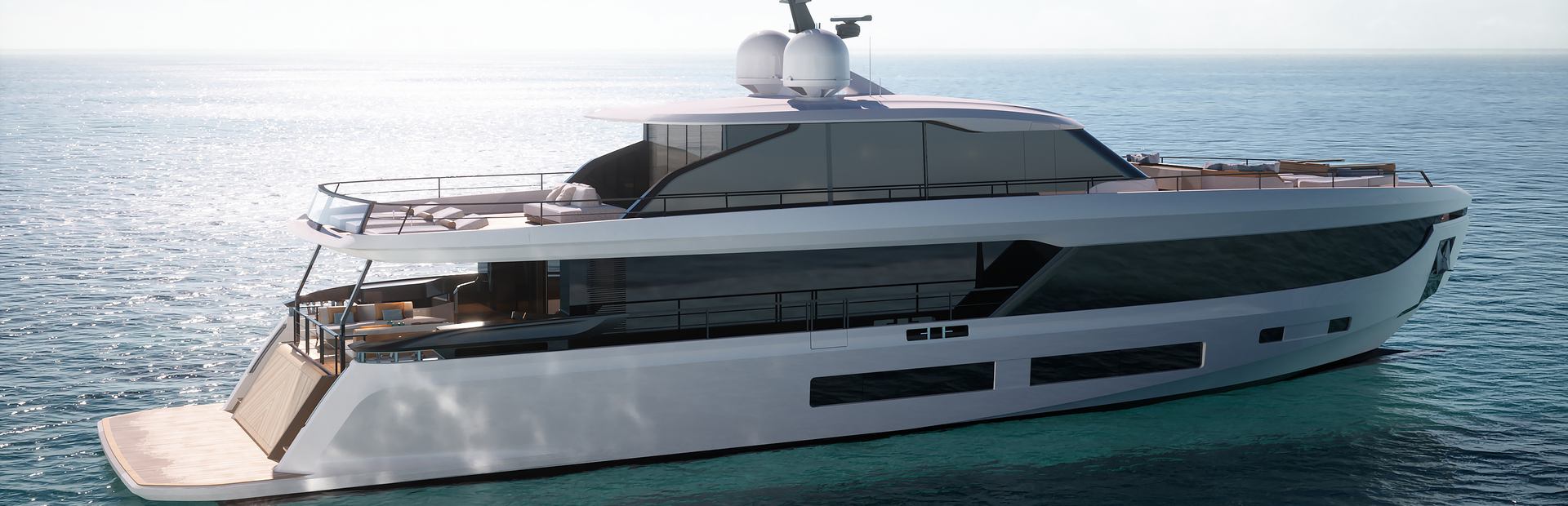 Azimut Grande 30M Yacht, Example 1