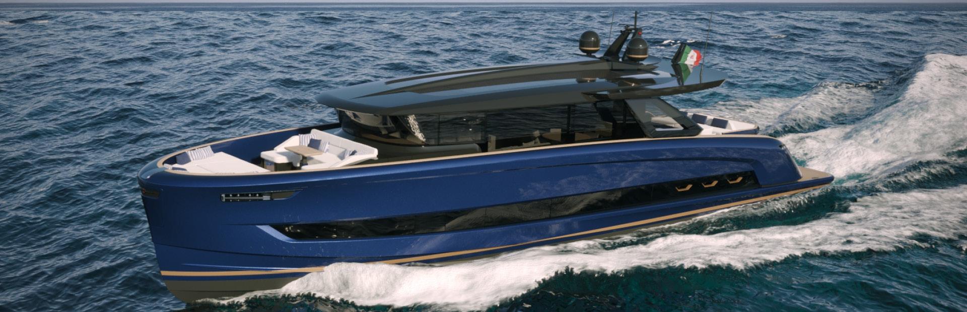 Solaris Power 70 Grand Coupé Yacht, Example 1