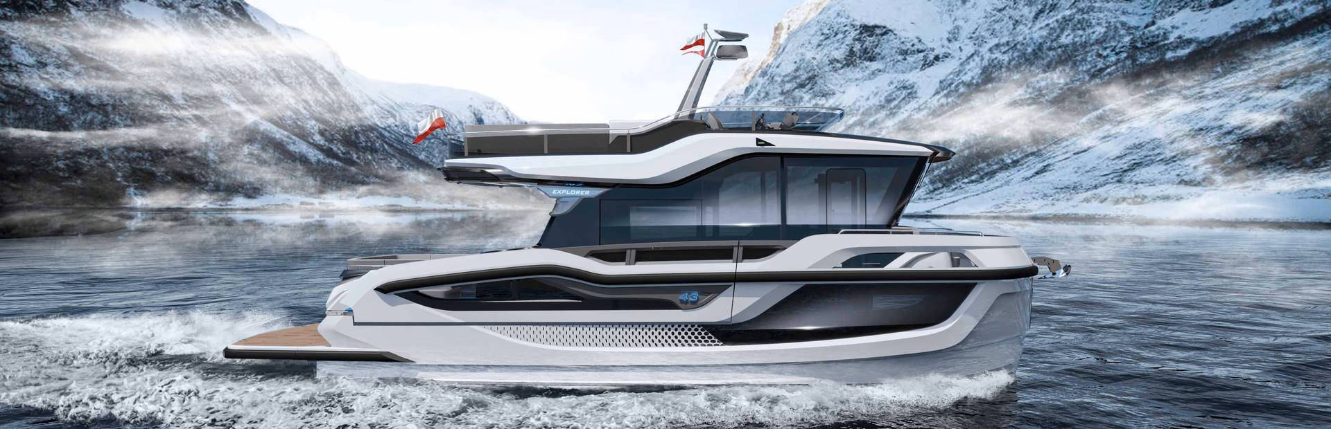 Galeon 430 Explorer Yacht, Example 1