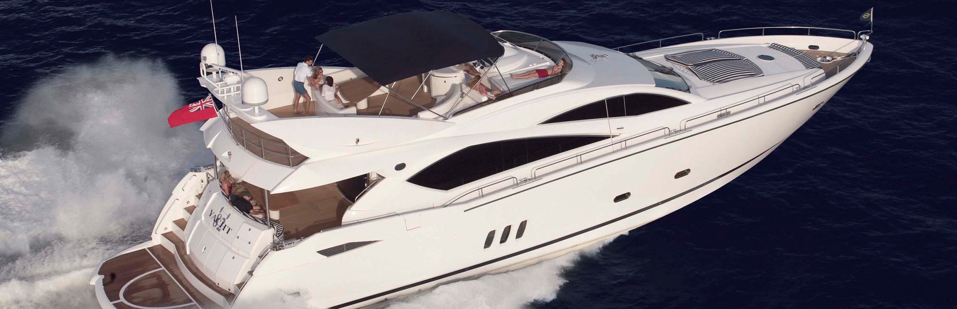 Sunseeker 82 Yacht, Example 1
