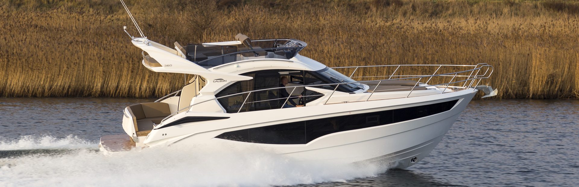 Galeon 360 Fly Boat, Example 1