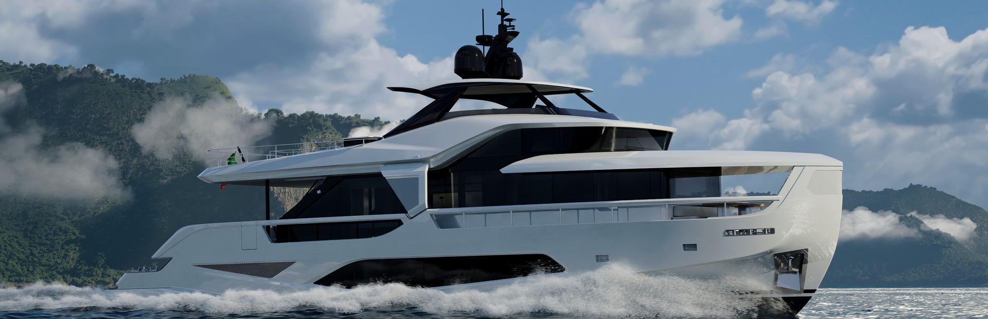 Ferretti INFYNITO 80 Yacht, Example 1