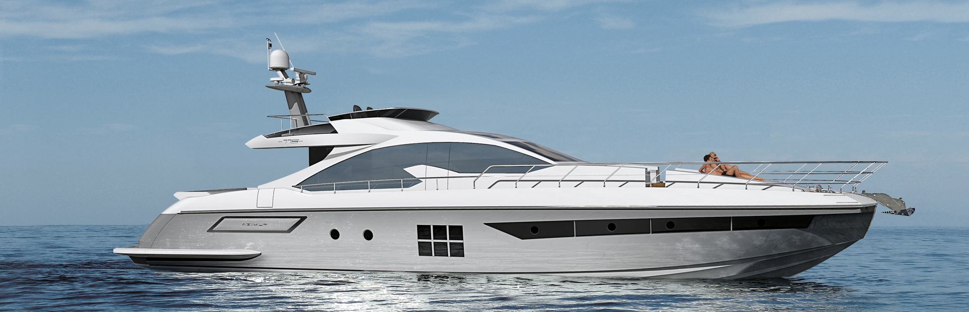 Azimut 77S Yacht, Example 1