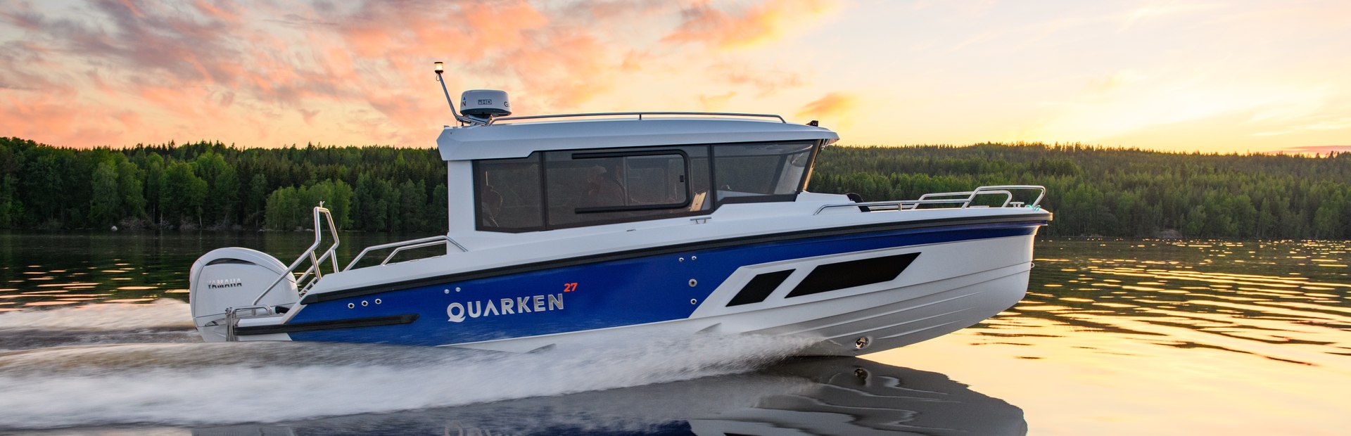 Quarken 27 Cabin Boat, Example 1