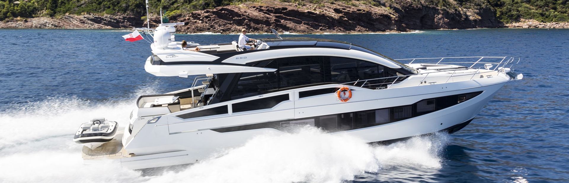 Galeon 650 Sky Boat, Example 1