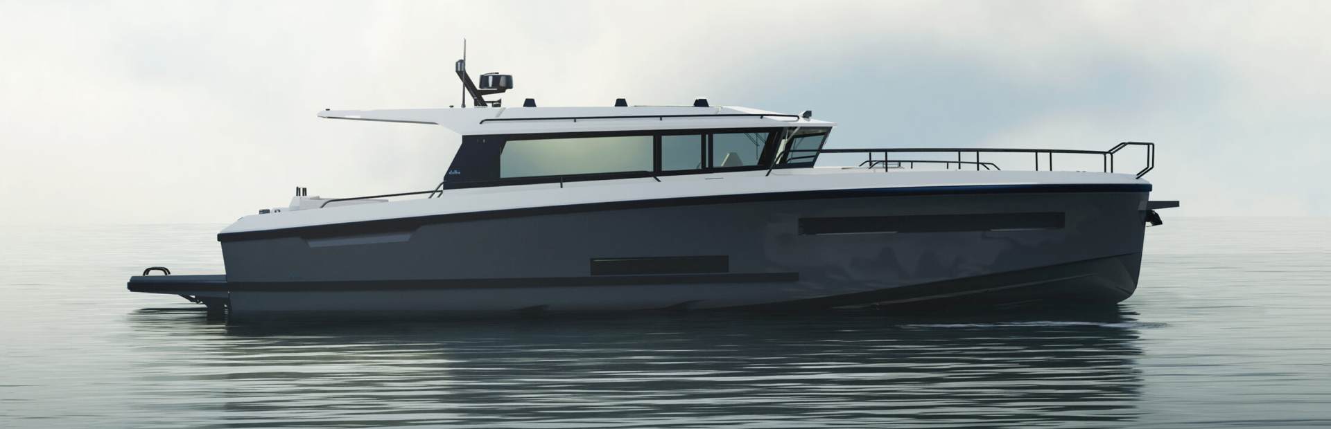 Delta Powerboats 48 Adventure Boat, Example 1