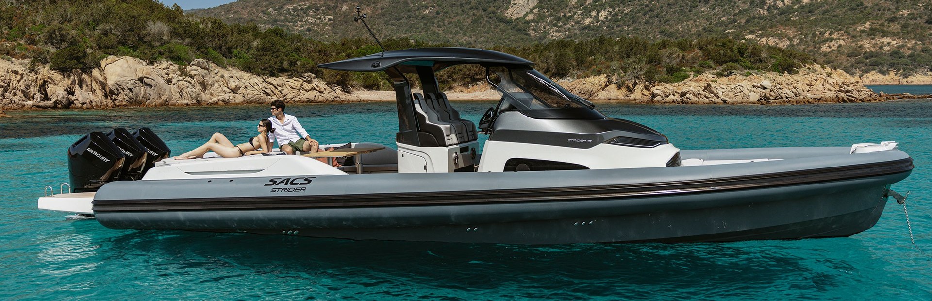 Sacs New Strider 13 OB Boat, Example 1