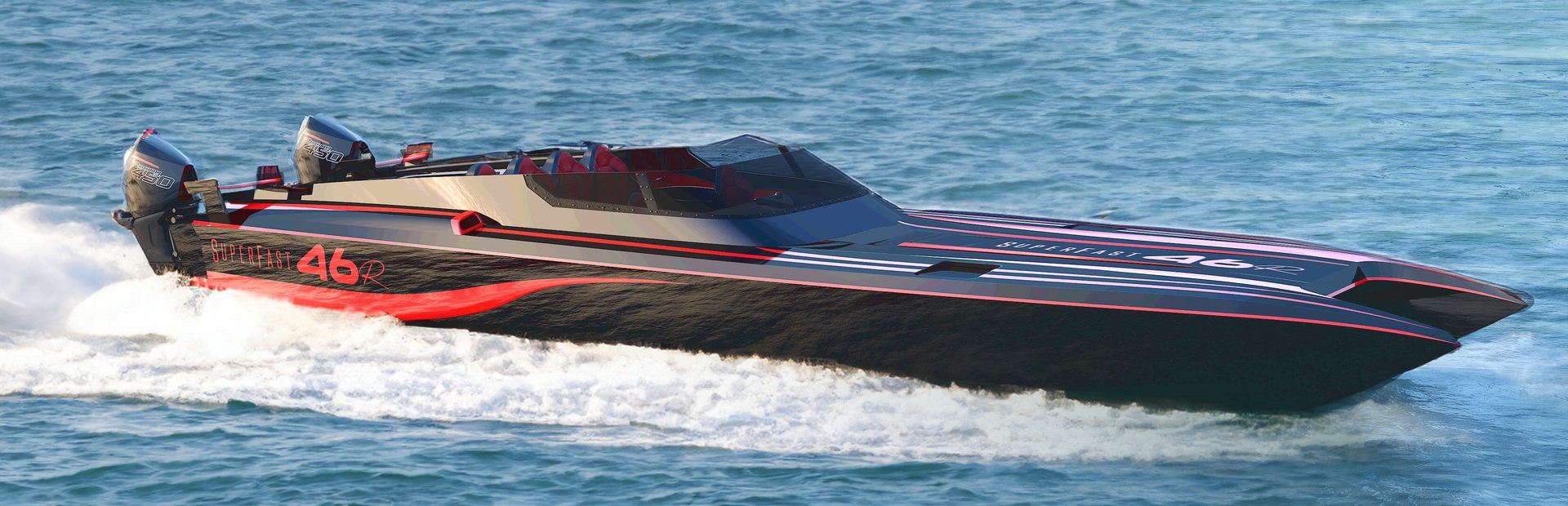VisionF Superfast 46 Boat, Example 1