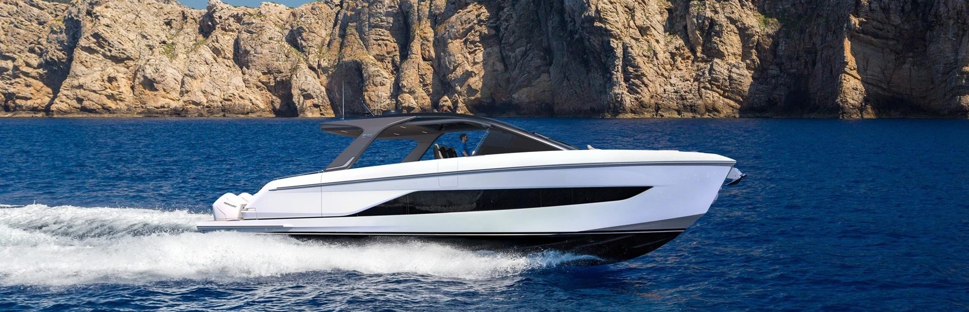 Princess C48 Open OB Yacht, Example 1