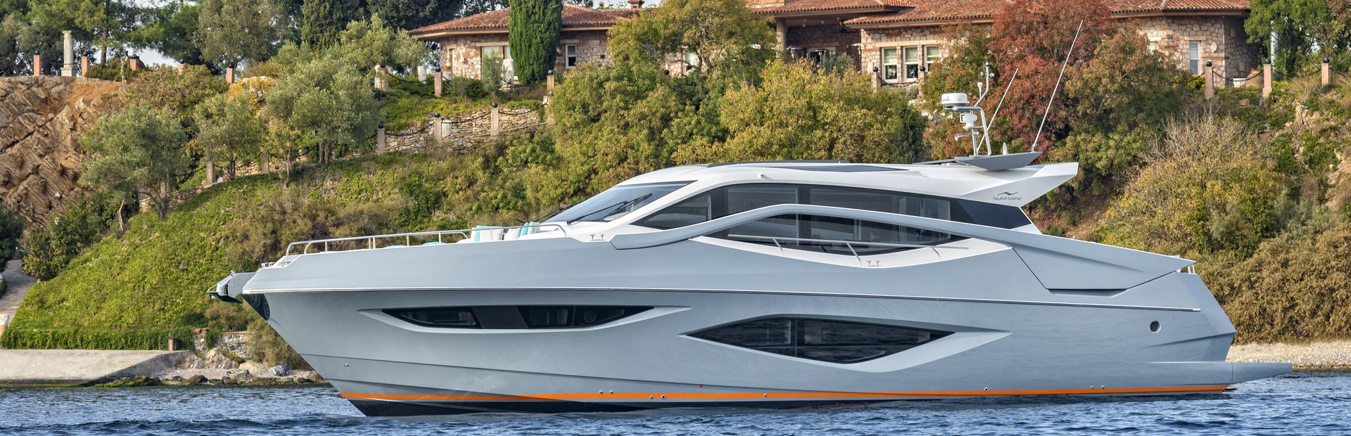 Numarine 62 Hardtop Yacht, Example 1