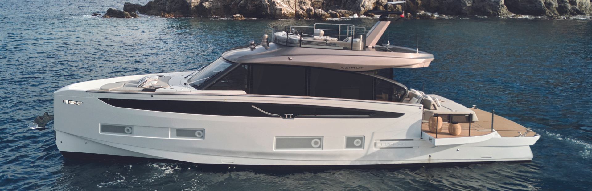 Azimut Seadeck 6 Sundeck Yachts, Example 1