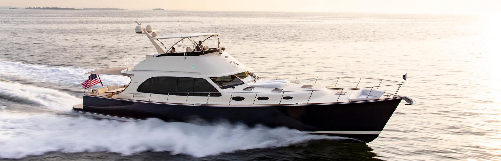 Palm Beach PB70 Flybridge Boat, Example 1