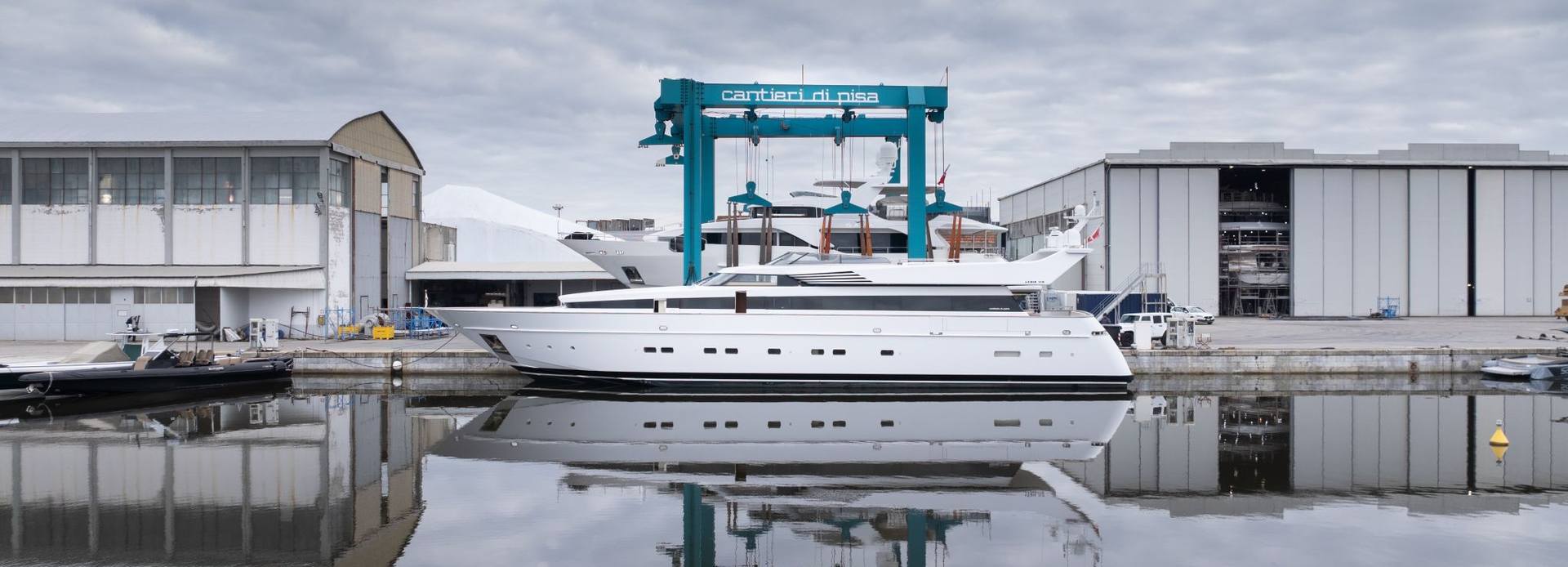 Spyk yacht, Cantieri di Pisa