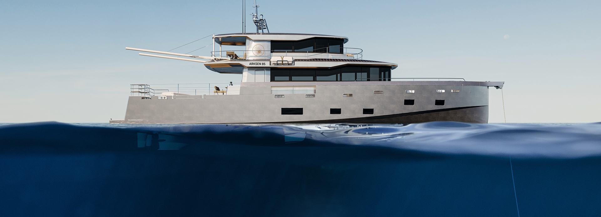 Fin yacht, Arksen