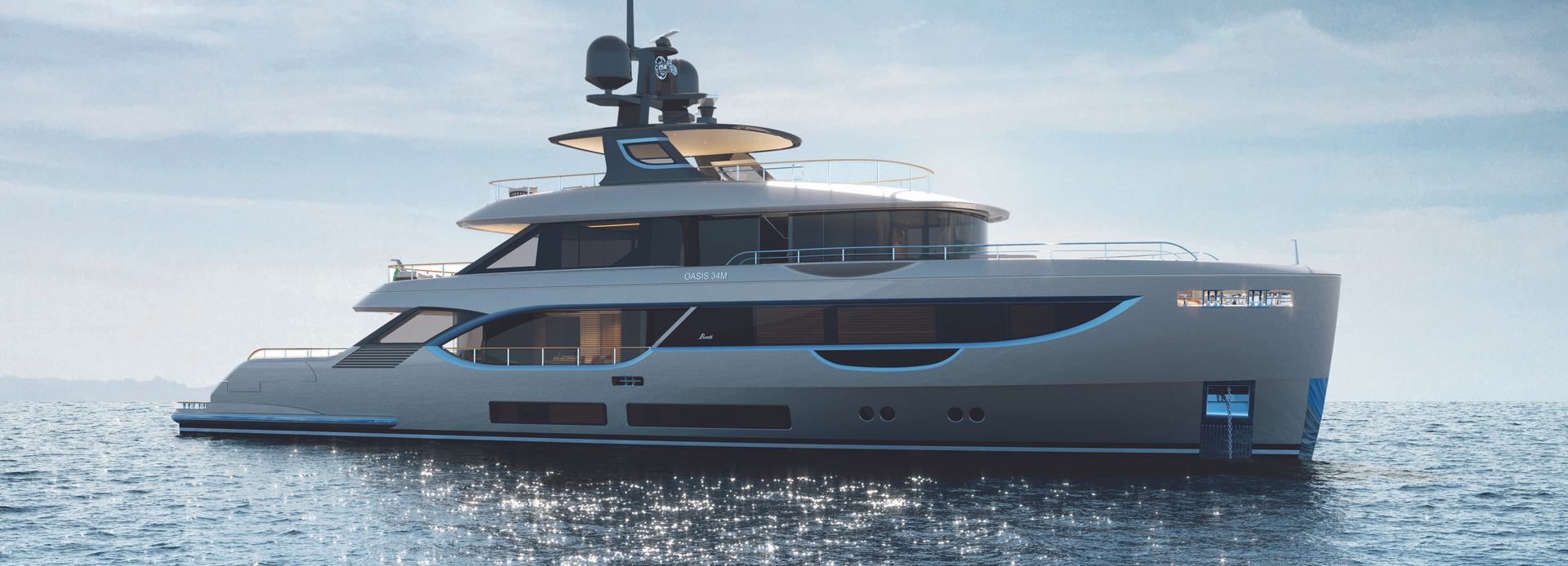 Oasis 34m/ 25 yacht, Benetti