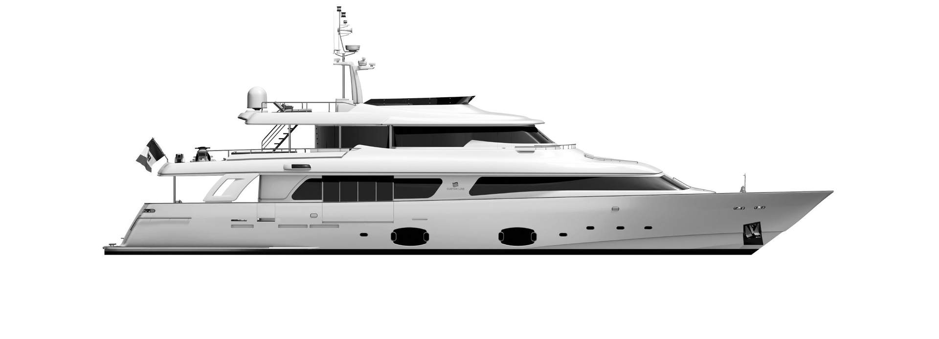 Evelyn Qi yacht, Custom Line