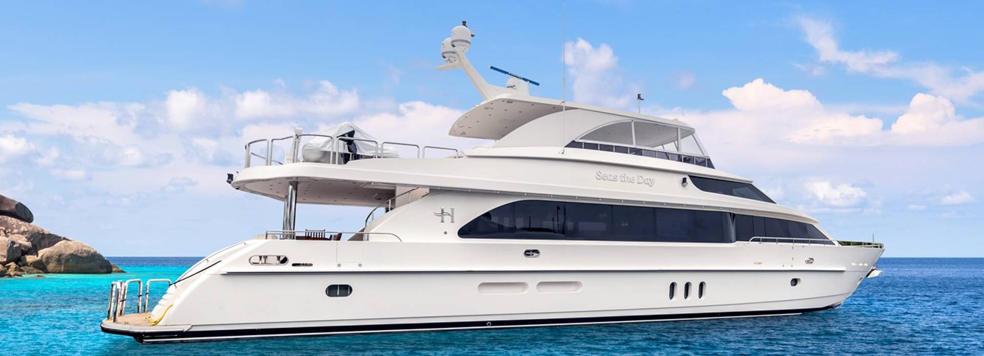 Caro Vita yacht, Hargrave Custom Yachts