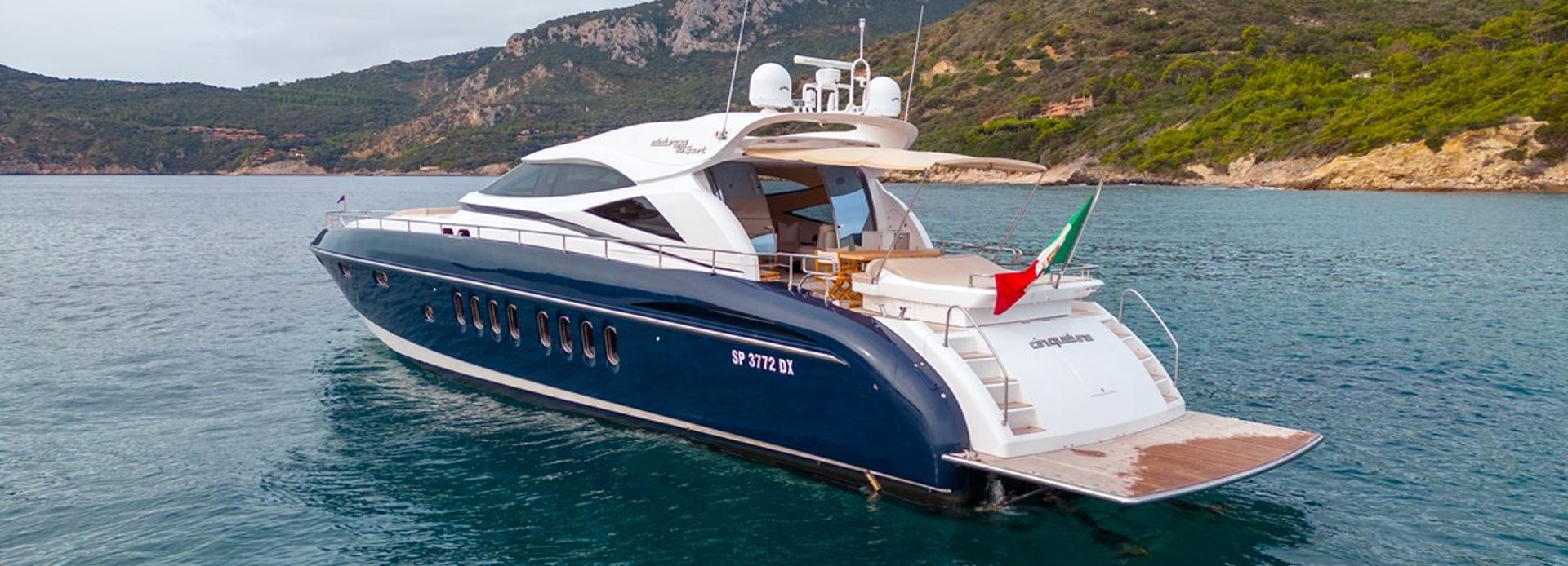 Cinque Lune yacht, Spertini Alalunga