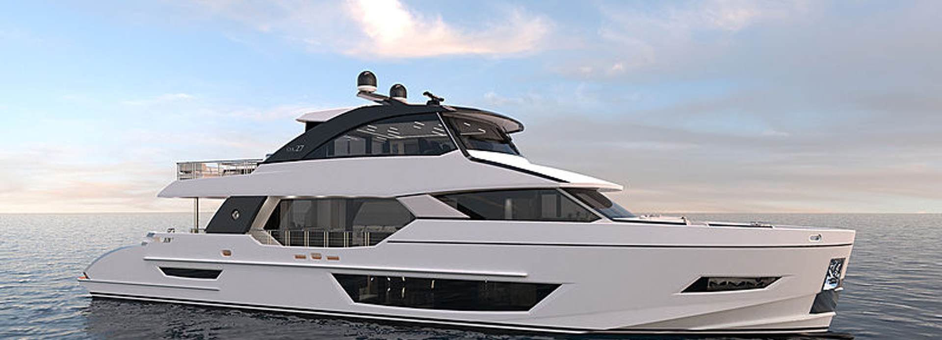 Lone Star yacht, Ocean Alexander