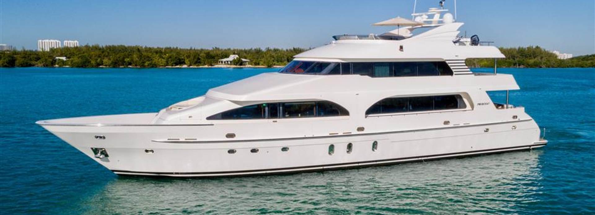 Watercolour's yacht, President