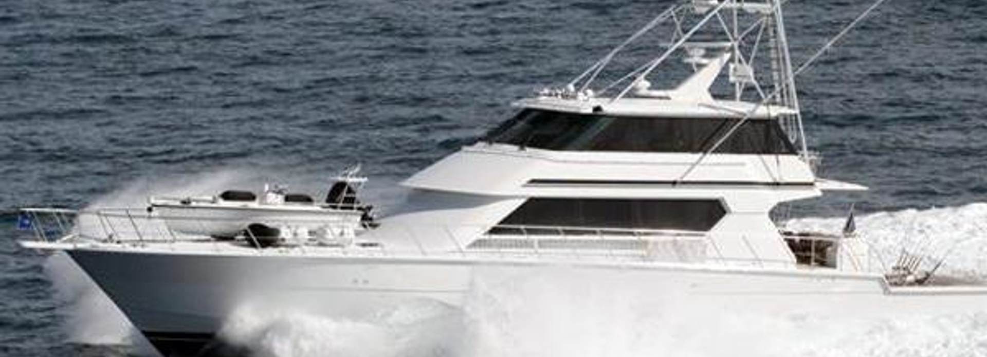 Pole Position yacht, Hatteras