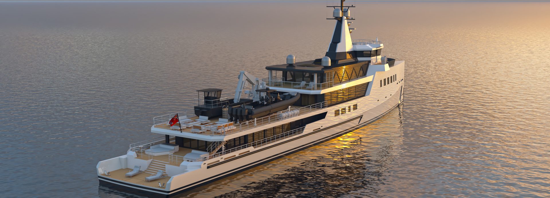 Damen 75m Hybrid yacht, Damen Yachting