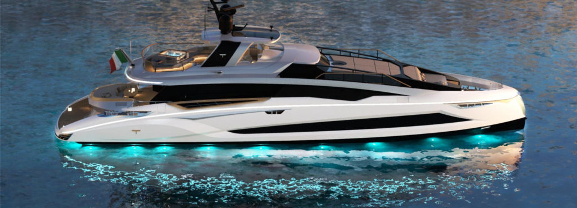 Viktoriia yacht, Tecnomar