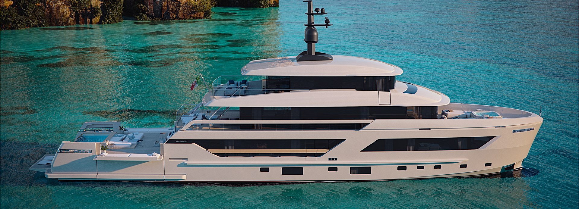 Papa Bear yacht, Sanlorenzo