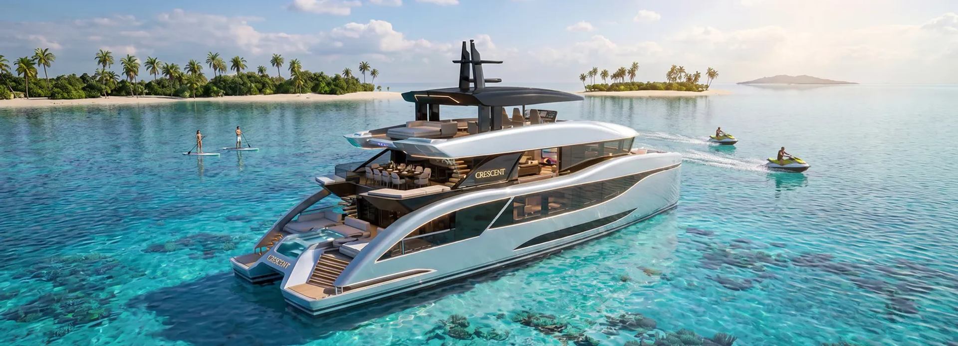 Crescent CCY110 yacht, Crescent  Yachts
