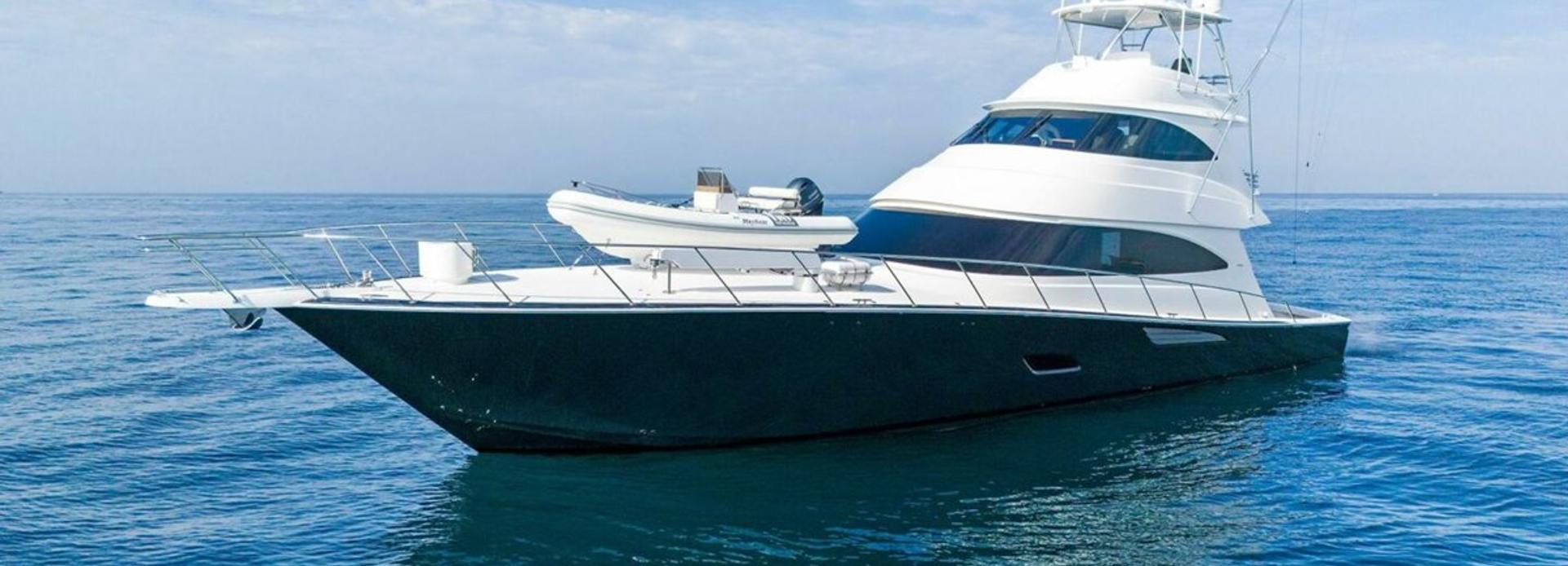 Team Mayhem yacht, Viking Yachts