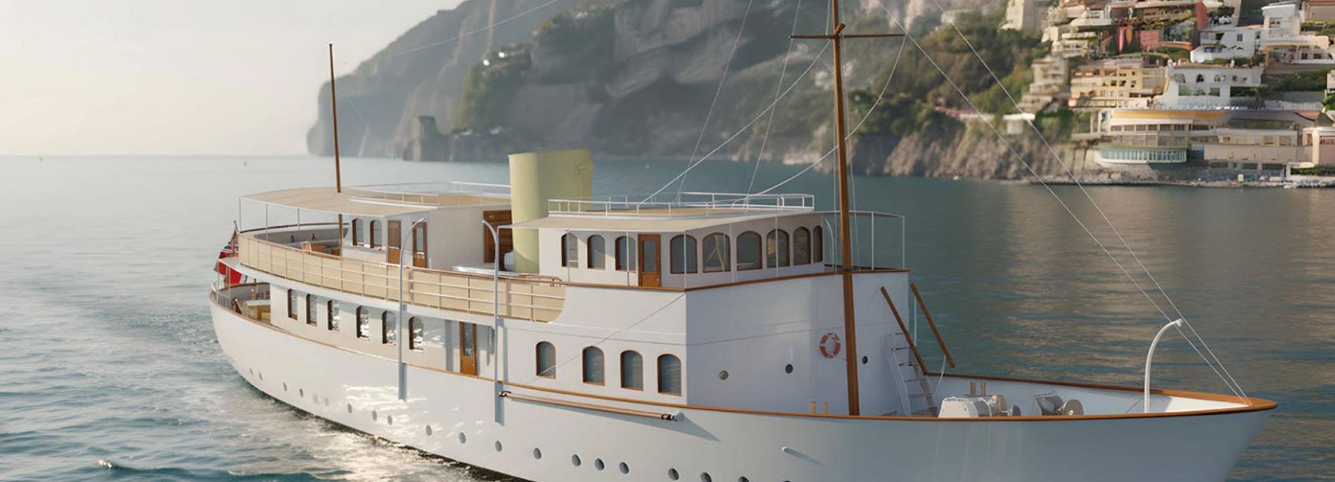Amazone yacht, Vosper Thornycroft