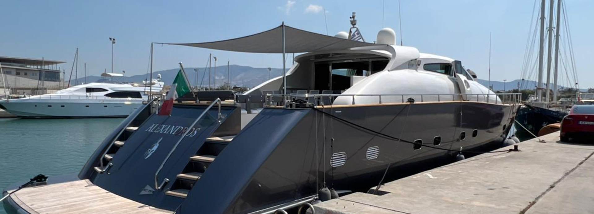 Alexandros yacht, Tecnomar