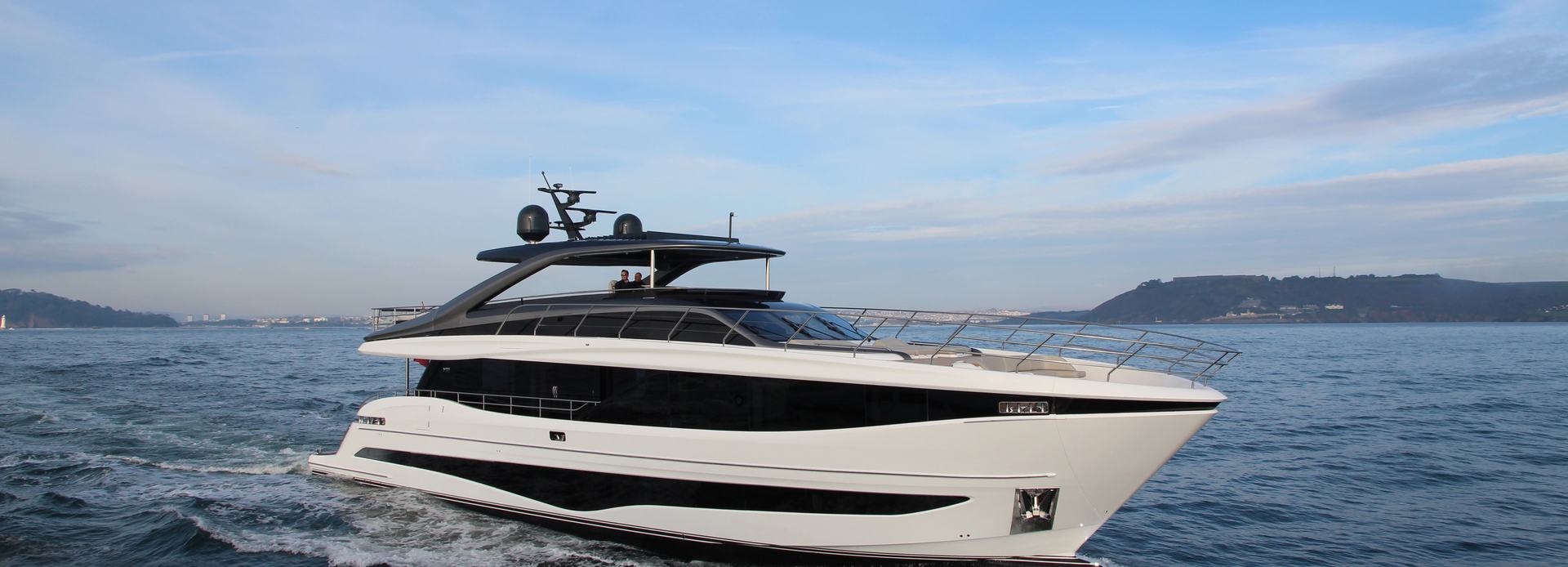 Princess Y95/ 23 yacht, Princess