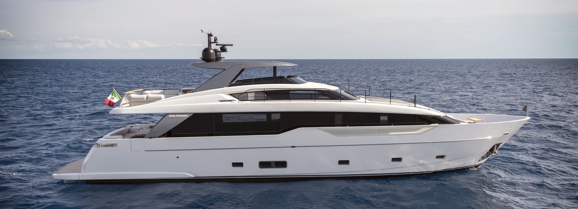 Crudelia yacht, Sanlorenzo