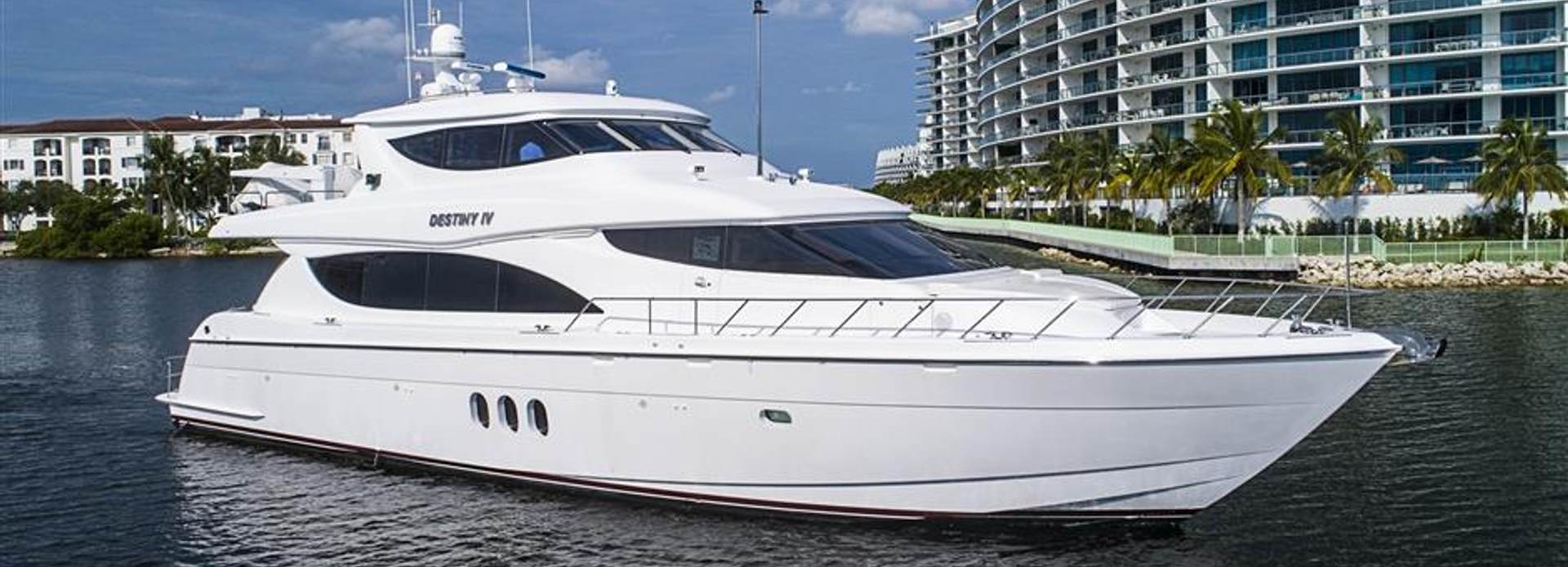 TimE-2 Fly yacht, Hatteras