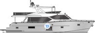 Gulf Craft Nomad 65 side profile