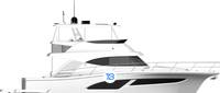 Riviera 46 Sport Motor Yacht illustration