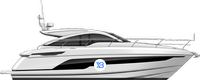 Fairline Targa 47 Open  illustration